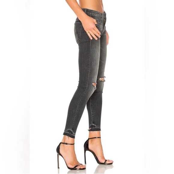 MOTHER Undone Hem Looker Ankle Jeans Size 27 - Picture 2 of 9